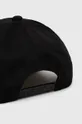 Βαμβακερό καπέλο του μπέιζμπολ Armani Exchange μαύρο