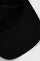 Bavlněná baseballová čepice Armani Exchange černá 954047.CC811