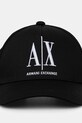 Хлопковая кепка Armani Exchange 954047.CC811 чёрный AA00