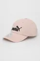 ροζ Βαμβακερό καπέλο του μπέιζμπολ Puma Ανδρικά