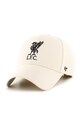 47brand - Čepice EPL Liverpool bavlna béžová EPL.MVP04WBV.NT