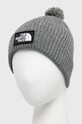 The North Face - Czapka NF0A3FN3DYY1 szary AW20