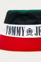 Tommy Jeans - Obojstranný klobúk tmavomodrá