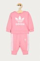 adidas Originals - Детски анцуг 62-104 см GD2632 щампа розов GD2632