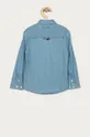 Tommy Hilfiger - Detská bavlnená košeľa 128-176 cm modrá