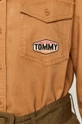 Tommy Jeans - Koszula jeansowa DW0DW08506 brązowy