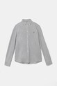 Polo Ralph Lauren cămașă din bumbac lung gri 211664427021