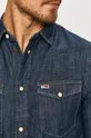Tommy Jeans - Рубашка тёмно-синий