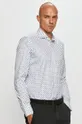 Emanuel Berg - Βαμβακερό πουκάμισο λευκό