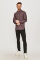 Odzież Tommy Hilfiger - Koszula bawełniana MW0MW15018 czerwony