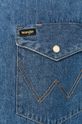 Wrangler - Koszula jeansowa niebieski