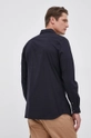 navy Lacoste cotton shirt