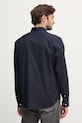 Lacoste koszula bawełniana granatowy CH2933