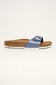 Birkenstock - Papucs cipő Madrid szintetikus bőr kék 1016853