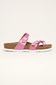 Birkenstock - Papuci Mayari imitatie de piele roz 1017961