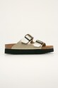 Papillio - Pantofle Arizona Platform imitace kůže zlatá 1017703.Papillio