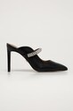 Kurt Geiger London - Klapki skórzane Duke pozostałe czarny 3202300109