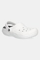 Crocs ciabatte slide Classic Lined Clog flat bianco CLASICLCLOG203591.36.43