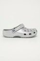 srebrny Crocs - Klapki Damski