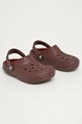 Crocs papucs Classic Lined Clog burgundia