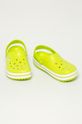 Crocs - Pantofle žlutě zelená