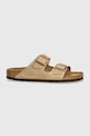 Шльопанці з нубуку Birkenstock Arizona 352203 коричневий AA00