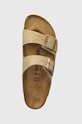 Шльопанці з нубуку Birkenstock Arizona коричневий 352203