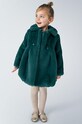 Mayoral - Płaszcz dziecięcy 92-134 cm pozostałe turkusowy 4410.6B.MINI
