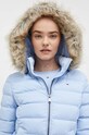 Пухова куртка Tommy Jeans блакитний DW0DW08588