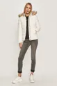 Tommy Jeans - Пухова куртка білий