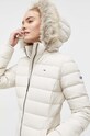 Tommy Jeans kurtka puchowa beżowy DW0DW09060
