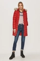 Tommy Jeans - Kurtka puchowa DW0DW09060 czerwony