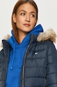 Tommy Jeans - Kurtka puchowa DW0DW09060 granatowy DW0DW09060