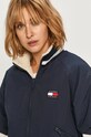 Tommy Jeans - Oboustranná bunda DW0DW08847 bílá