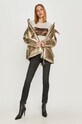 Tommy Hilfiger - Пухова куртка WW0WW29691 золотий AW20