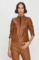Tommy Hilfiger - Kurtka skórzana brązowy WW0WW29299