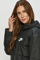 Nike Sportswear - Rövid kabát fekete CZ1463