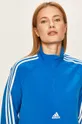 голубой adidas Performance - Куртка FJ7317