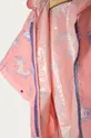 ružová OVS - Detský pršiplášť 104-128 cm