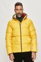 Tommy Jeans - Páperová bunda žltá DM0DM08762