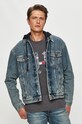 Tommy Hilfiger - Kurtka jeansowa x Lewis Hamilton MW0MW15303 niebieski AW20