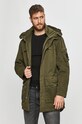 Pepe Jeans - Bunda parka Byron zelená PM402295