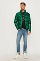 Trussardi Jeans - Kurtka puchowa 52S00462.1T004447 zielony AW20