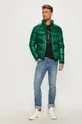 Trussardi Jeans - Páperová bunda zelená