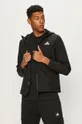 чорний adidas Performance - Куртка FI0577 Чоловічий