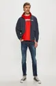 Tommy Jeans - Kifordítható dzseki  Anyag 1: 100% poliészter Anyag 2: 100% poliamid