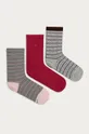sivá Calvin Klein - Ponožky (3-pak) Dámsky