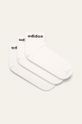 biały adidas - Skarpetki (3-pack) GE1380.D Damski