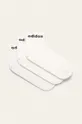 белый adidas - Носки (3 пары) Женский