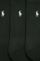 Polo Ralph Lauren - Zokni (3-pár) fekete